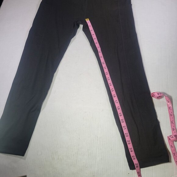 Empetua Black High Waisted Active Control Leggings #41402 Size XL - Picture 5 of 6